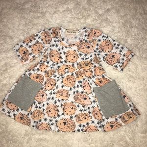 Hedgehog Girls Dress